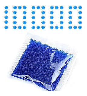 Kit Lançador de Bolinhas De Gel Orbeez Short (Azul com Branco)