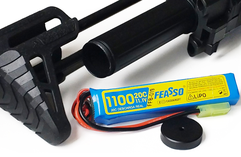 Bateria Lipo Feasso 11.1V 20C 1100mAh 1 stick