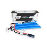 Bateria de lipo Leão 11.1V 3S 1100mah Rifle Airsoft