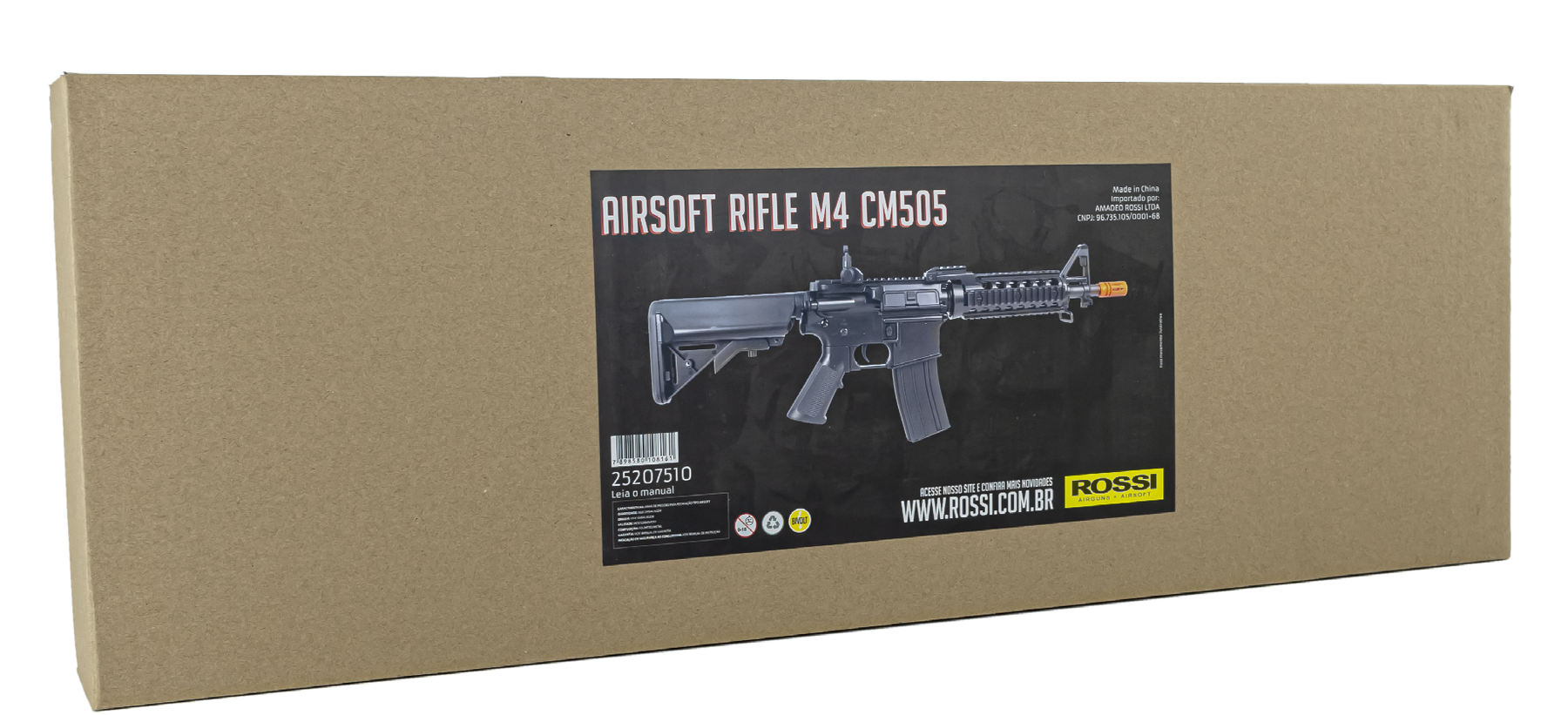 Rifle Airsoft Cyma M4 CQB RAS II (CM505) ELÉT. 6MM