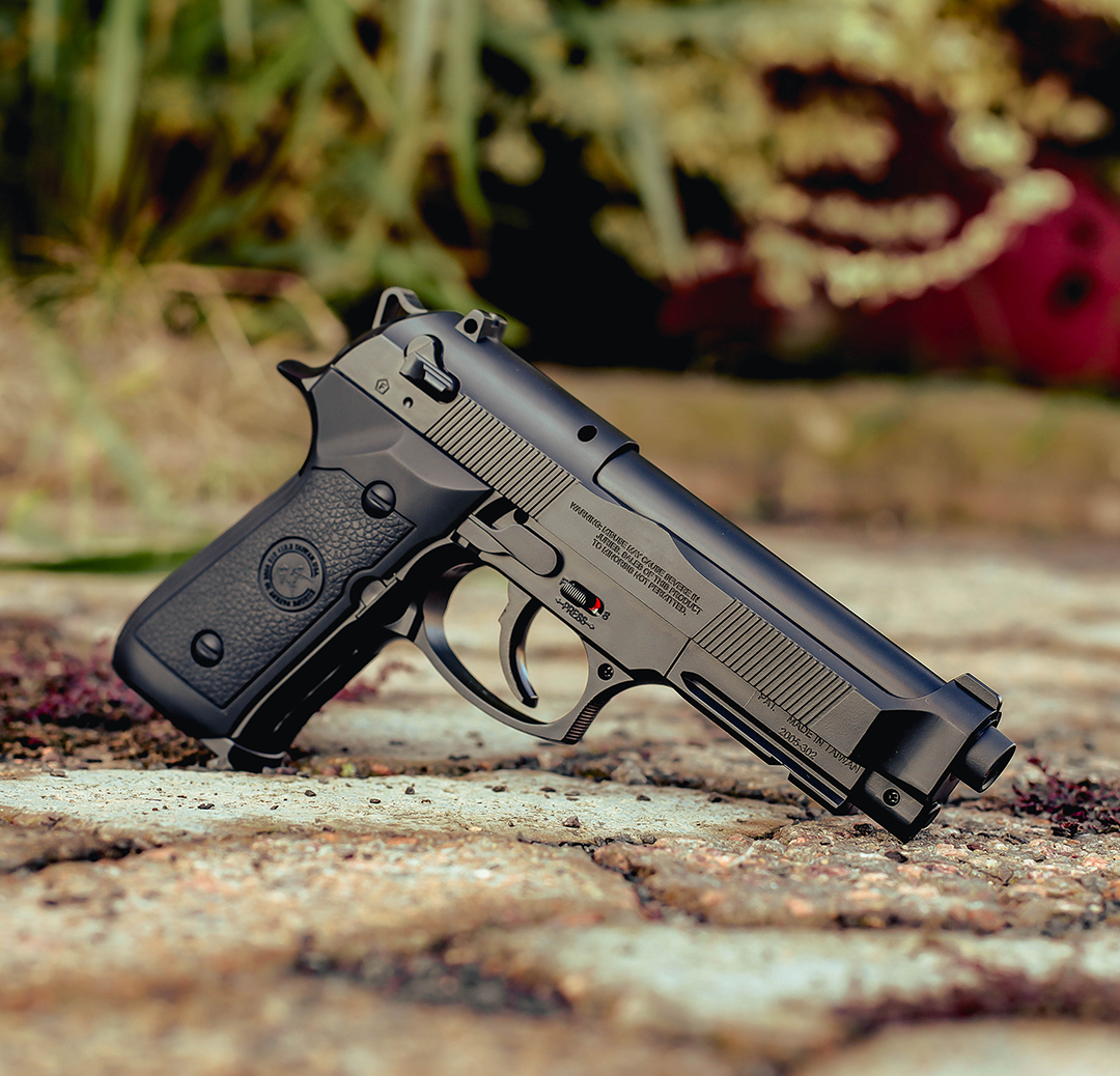 Pistola Airgun M9 - 4,5mm CO2 Wingun Rossi