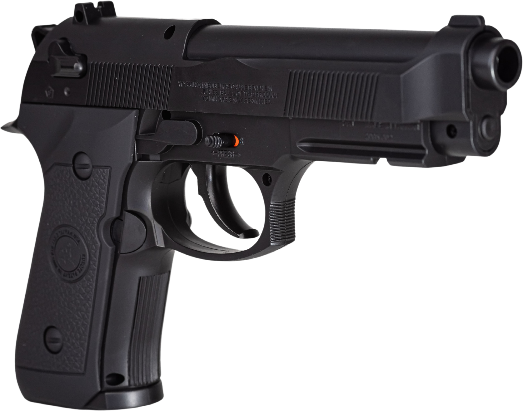 Pistola Airgun M9 - 4,5mm CO2 Wingun Rossi