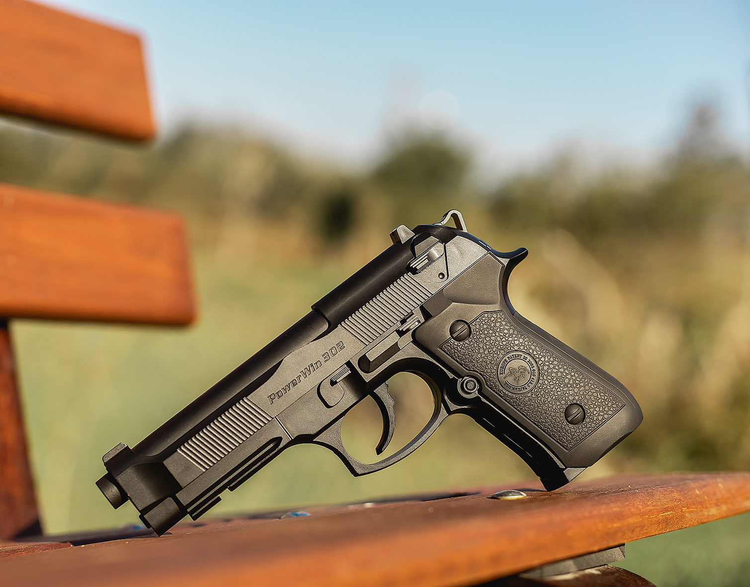 Pistola Airgun M9 CO2 - 6mm CO2 Wingun Rossi